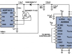 ADI:升压电源和高压 DAC 为 天线和滤波器提供调谐 信号