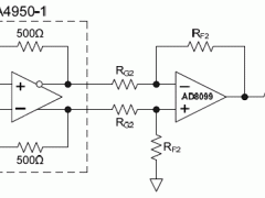 ADI:低固定增益差分放大器的噪声测量