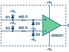 ADI:ESD二极管用于电压箝位