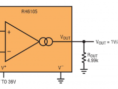 RH6105电流检测放大器参数介绍及中文PDF下载