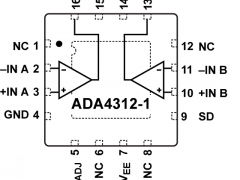 ADA4312-1高输出电流放大器(≥100mA)参数介绍及中文PDF下载