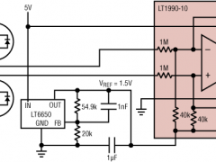 LT1990-10差动放大器参数介绍及中文PDF下载