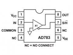 AD783采样/跟踪保持放大器参数介绍及中文PDF下载