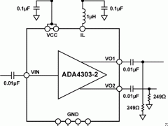 ADA4303-2有源RF分路器参数介绍及中文PDF下载
