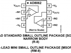 AD8062低噪声放大器(≤10nV/√Hz)参数介绍及中文PDF下载