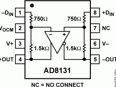 AD8131全差分放大器参数介绍及中文PDF下载