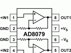 AD8079低噪声放大器(≤10nV/√Hz)参数介绍及中文PDF下载