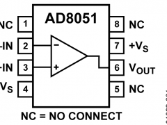 AD8051视频运算放大器（运算放大器）参数介绍及中文PDF下载