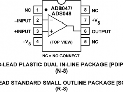 AD8047视频运算放大器（运算放大器）参数介绍及中文PDF下载