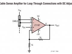 LT1187高速运算放大器（带宽≥50MHz）参数介绍及中文PDF下载
