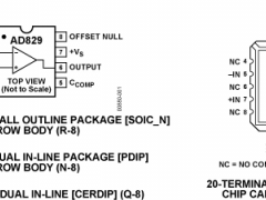 AD829精密放大器(Vos<1mV且TCVos<2uV/C)参数介绍及中文PDF下载