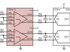 LT6604-15全差分放大器参数介绍及中文PDF下载