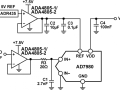 ADA4805-2轨到轨放大器参数介绍及中文PDF下载