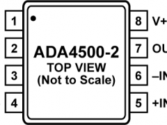 ADA4500-2精密放大器(Vos<1mV且TCVos<2uV/C)参数介绍及中文PDF下载
