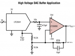 LTC6090低输入偏置电流放大器(<100pA)参数介绍及中文PDF下载