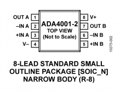 ADA4001-2低输入偏置电流放大器(<100pA)参数介绍及中文PDF下载