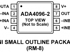 ADA4096-2精密放大器(Vos<1mV且TCVos<2uV/C)参数介绍及中文PDF下载