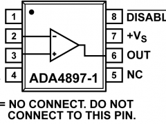 ADA4897-1低噪声放大器(≤10nV/√Hz)参数介绍及中文PDF下载