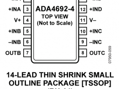 ADA4692-4通用放大器参数介绍及中文PDF下载