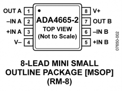ADA4665-2通用放大器参数介绍及中文PDF下载