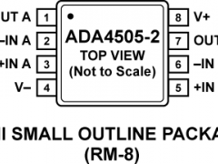 ADA4505-2低输入偏置电流放大器(<100pA)参数介绍及中文PDF下载