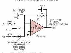 LTC6244低输入偏置电流放大器(<100pA)参数介绍及中文PDF下载