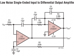 LTC6240低输入偏置电流放大器(<100pA)参数介绍及中文PDF下载