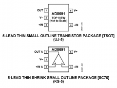 AD8691低噪声放大器(≤10nV/√Hz)参数介绍及中文PDF下载