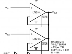 LT1218精密放大器(Vos<1mV且TCVos<2uV/C)参数介绍及中文PDF下载