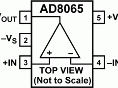 AD8065低输入偏置电流放大器(<100pA)参数介绍及中文PDF下载