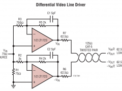 LT1722高压放大器(≥12V)参数介绍及中文PDF下载