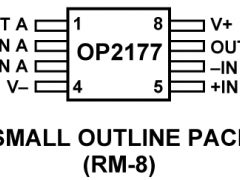 OP2177低功耗放大器(<1mA/放大器)参数介绍及中文PDF下载