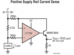 LT1782精密放大器(Vos<1mV且TCVos<2uV/C)参数介绍及中文PDF下载