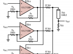 LT1398高压放大器(≥12V)参数介绍及中文PDF下载