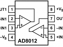 AD8012低噪声放大器(≤10nV/√Hz)参数介绍及中文PDF下载