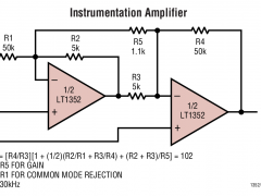 LT1353高压放大器(≥12V)参数介绍及中文PDF下载