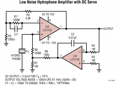 LT1113低噪声放大器(≤10nV/√Hz)参数介绍及中文PDF下载