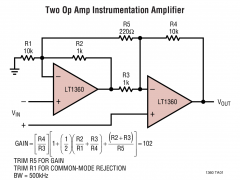 LT1360低噪声放大器(≤10nV/√Hz)参数介绍及中文PDF下载