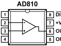 ad810低噪声放大器(≤10nV/√Hz)参数介绍及中文PDF下载
