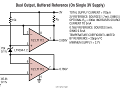 LT1112精密放大器(Vos<1mV且TCVos<2uV/C)参数介绍及中文PDF下载