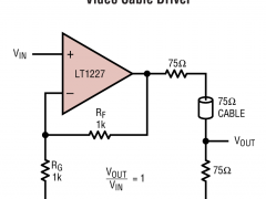 LT1227高压放大器(≥12V)参数介绍及中文PDF下载