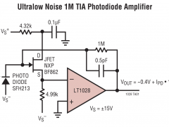 LT1128低噪声放大器(≤10nV/√Hz)参数介绍及中文PDF下载
