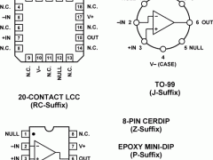 OP42通用放大器参数介绍及中文PDF下载