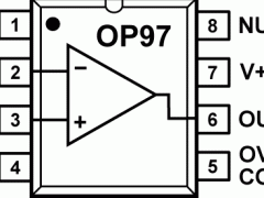 OP97低输入偏置电流放大器(<100pA)参数介绍及中文PDF下载