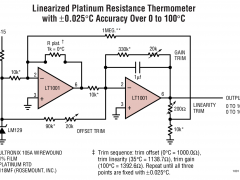 LT1001高压放大器(≥12V)参数介绍及中文PDF下载