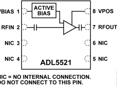 ADL5521低噪声放大器参数介绍及中文PDF下载