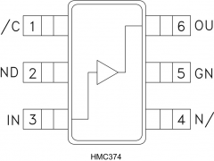 HMC374低噪声放大器参数介绍及中文PDF下载
