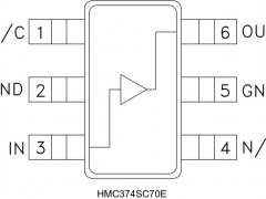HMC374SC70E低噪声放大器参数介绍及中文PDF下载