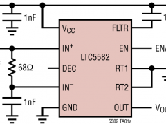 LTC5582RMS响应功率检测器参数介绍及中文PDF下载