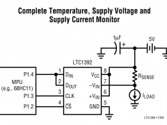 LTC1392集成式温度传感器参数介绍及中文PDF下载